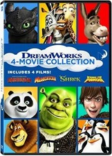Dreamworks 4-Movie Collection DVD, 2015, 4-Disc Set