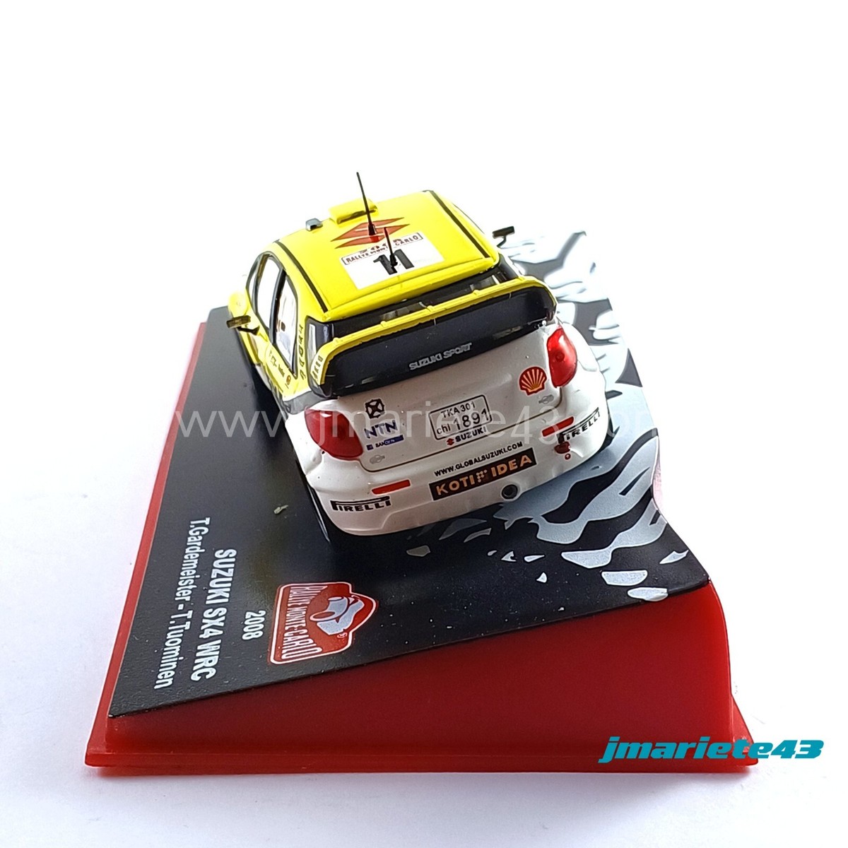 Suzuki SX4 WRC #11 T. Gardemeister - T. Tuominen. rally