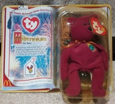 MILLENNIUM  Bear   TY McDonalds  Beanie Babies - Sealed