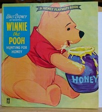 'Winnie the Pooh - Hunting for Honey' illus Disney Playmate Book 1st UK ed 1965