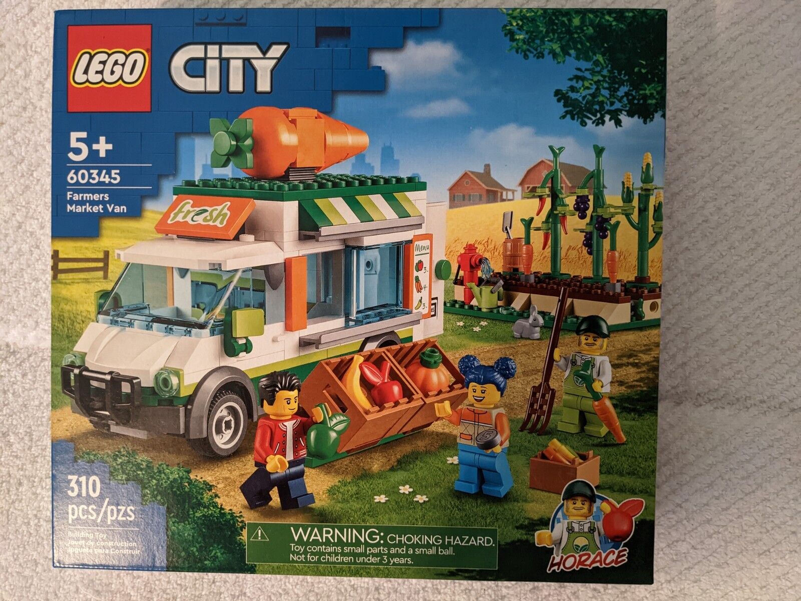 LEGO CITY 60345 FARMERS MARKET VAN 2022