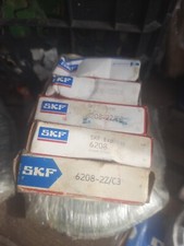 6208-2Z/C3 SKF 40x80x18mm SKF Metal Shielded Deep Groove Ball Bearing