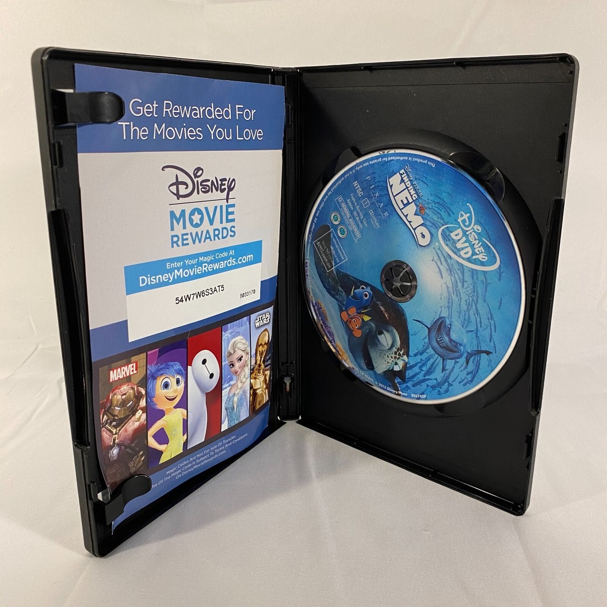 Disney Pixar's Finding Nemo DVD - Tested and Working! 786936826302