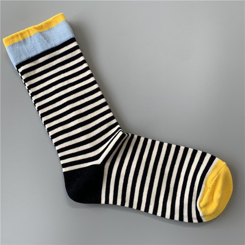Fun oil painting socks artistic color happy medium tall calf cotton - Picture 44 of 58