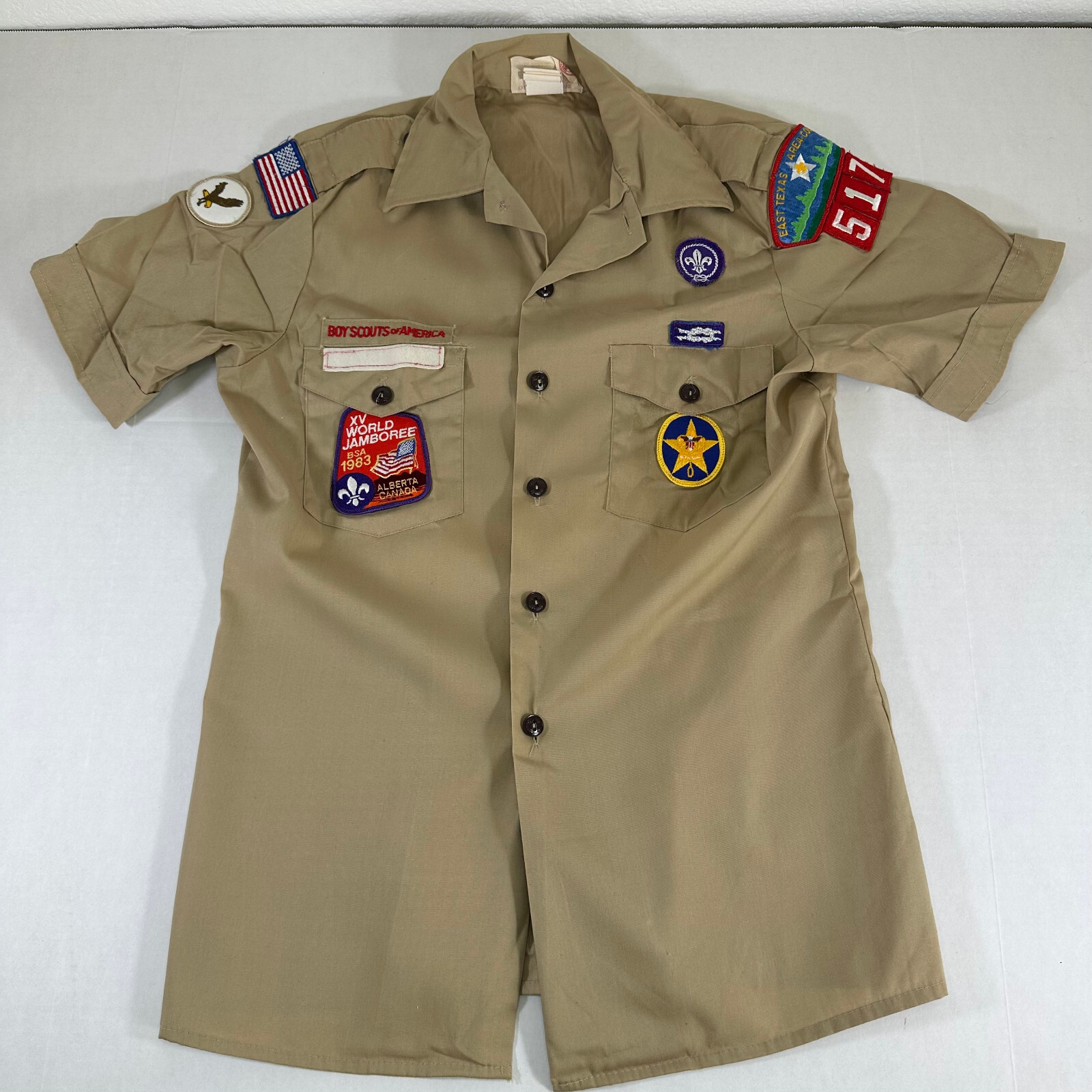 Boy Scouts Of America XV World Jamboree Uniform Official Shirt Patches