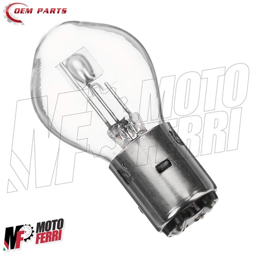 Lampadina 12V 35/35W Assimetrica Faro Anteriore Vespa PX PE 125 150 200 - Foto 2 di 2