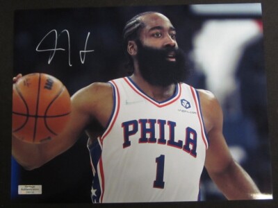 James Harden Philadelphia 76ers signed Autographed - Main Image