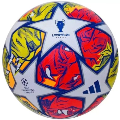 Adidas UEFA Champions League London 2024 Soccer Official Match Ball Size 5