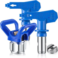 3 Pieces Spray Tips Airless Paint Spray Gun Sprayer Tip Guard Nozzle Seat Replac