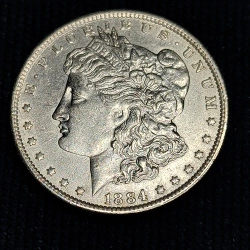 1884 O BU GEM MORGAN SILVER DOLLAR UNC MS+++ DMPL U.S. MINT RARE COIN #126