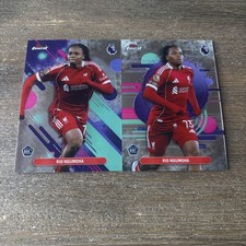 Topps Finest Premier League 25/26 - Rio Ngumoha Base Cards - Liverpool