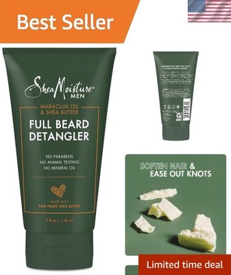 4 oz SheaMoisture Beard Conditioner: Smooths, Conditions & Detangles Full Beards