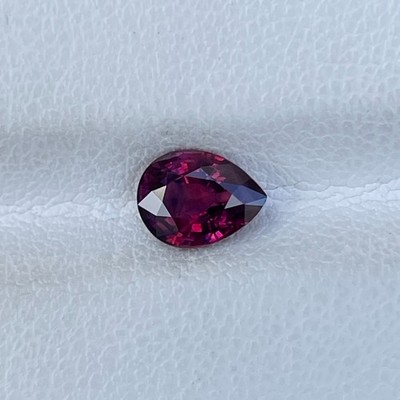 Natural Ruby 1.11ct Pear Cut | Madagascar | Loose Gemstone