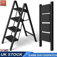 Step Ladder 4 Step 45cm Wide Sturdy and Stable TUFFMATE