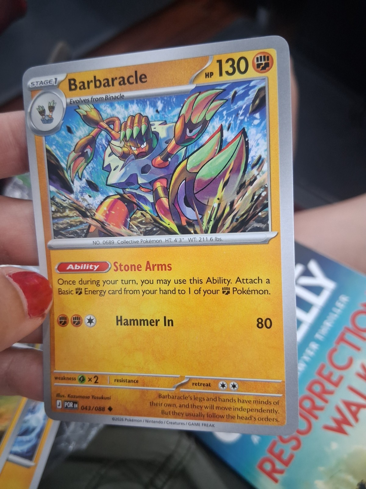 Barbaracle 043/088 Me03: Perfect Order Regular