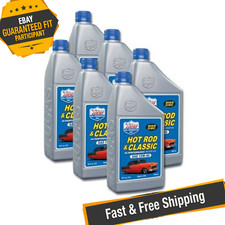 Lucas Oil 10688 Set of 6 SAE 10W-40 Hot Rod & Classic Motor Oil 1 Quart Bottles 48.89 per gallon
