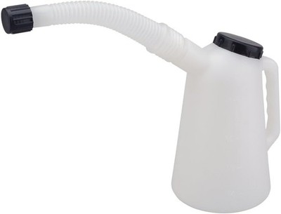 Draper 43963 Messbecher mit flexiblem Auslauf, 1L, Blau