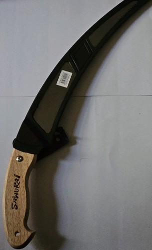 Shwurai Curved Grass Knife 13 inches in length Stainless Steel with Storage Case