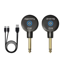 2.4GHz Wireless Guitar Transmitter Receiver Rechargeable For Guitar Bass Violin
