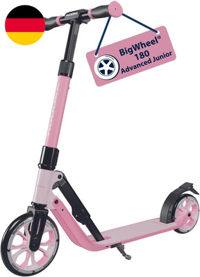 HUDORA Bigwheel 180 Advanced Junior - Hochwertiger Und Sicherer Kinder Roller Ab
