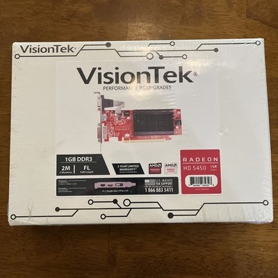 VisionTek AMD Radeon HD 5450 1 GB DDR3 PCI-E Video Card