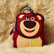 Loungefly Disney Toy Story Lotso Bear Mini Backpack Bag Charm Keychain