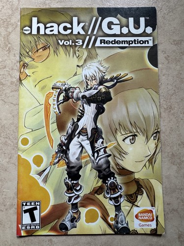 .hack G.U.: Vol. 3 Redemption (Sony PlayStation 2, 2007) Complete Tested CIB PS2 - Picture 4 of 7