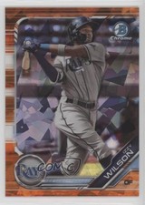 2019 Bowman Chrome Draft Sapphire Edition Orange 11/25 Izzy Wilson #BDC-13 j6a