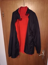 Coca-Cola Wendejacke Vintage | Schwarz (Nylon) & Rot (Fleece) | Gr&ouml;&szlig;e ca. XL |