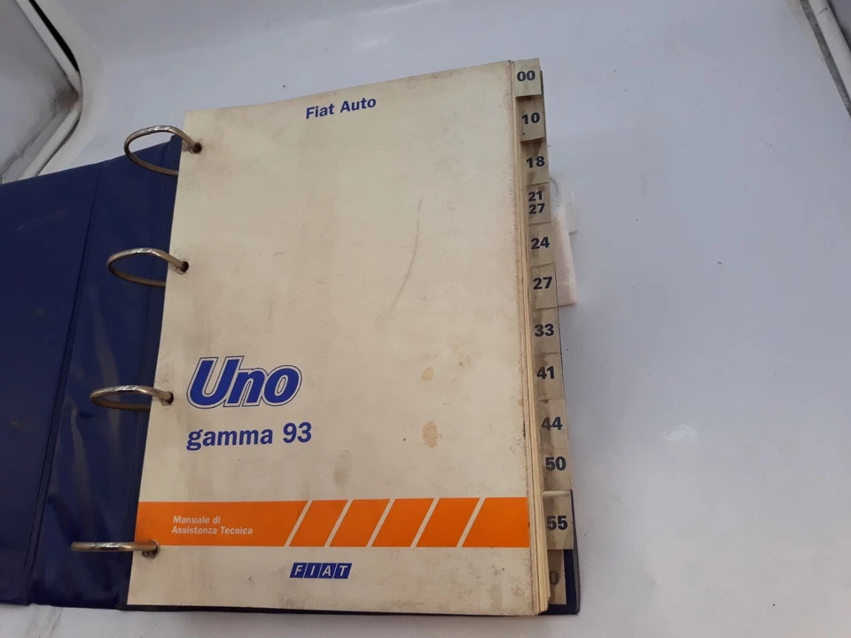Manual de Taller Fiat Uno Alcance 93 Incluso Turbo Asistencia Técnica Ediz. 1993 - Imagen 4 de 4