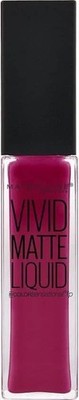 Maybelline Vivid Matte Liquid Lip Gloss - Brillo de Labios - 40 Berry Boost