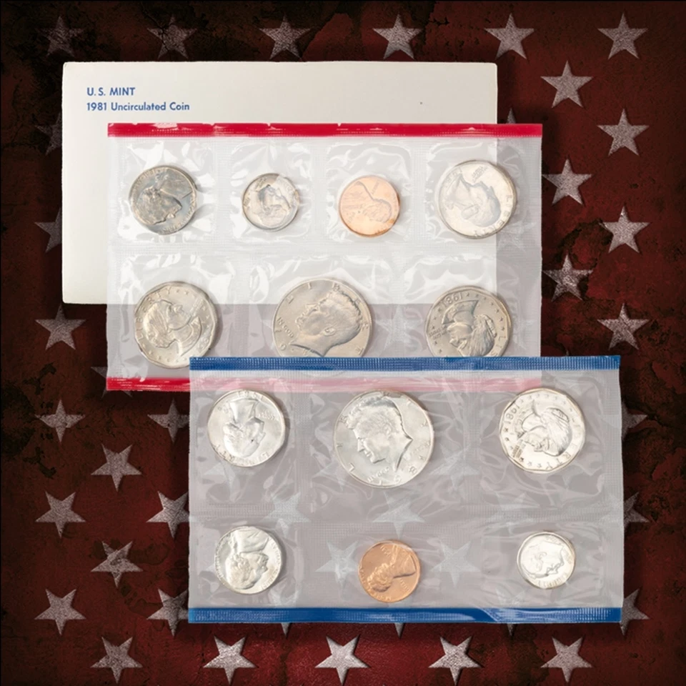 1980-1999 2 Decades United States Mint Set Run - 220+ Coins, 18 Sets In OGP - Image 3 of 4