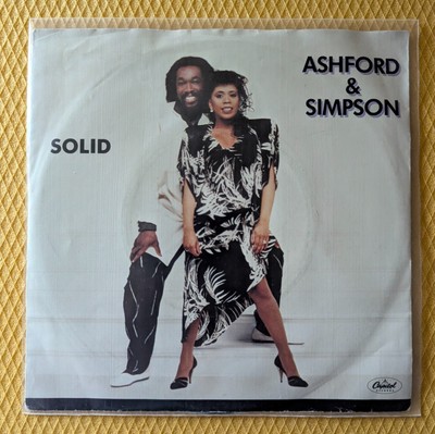 ASHFORD & SIMPSON - SOLID  - 7'' Vinyl Single, Schallplatte