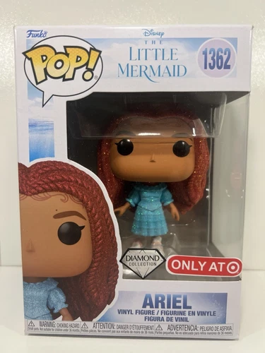 Funko Pop! (Diamond Collection) ARIEL #1362 The Little Mermaid Target Exclusive