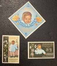 Jordan: 1964. Complete set of 3, SC# 432-434, MNH.  Lot # 01-01191