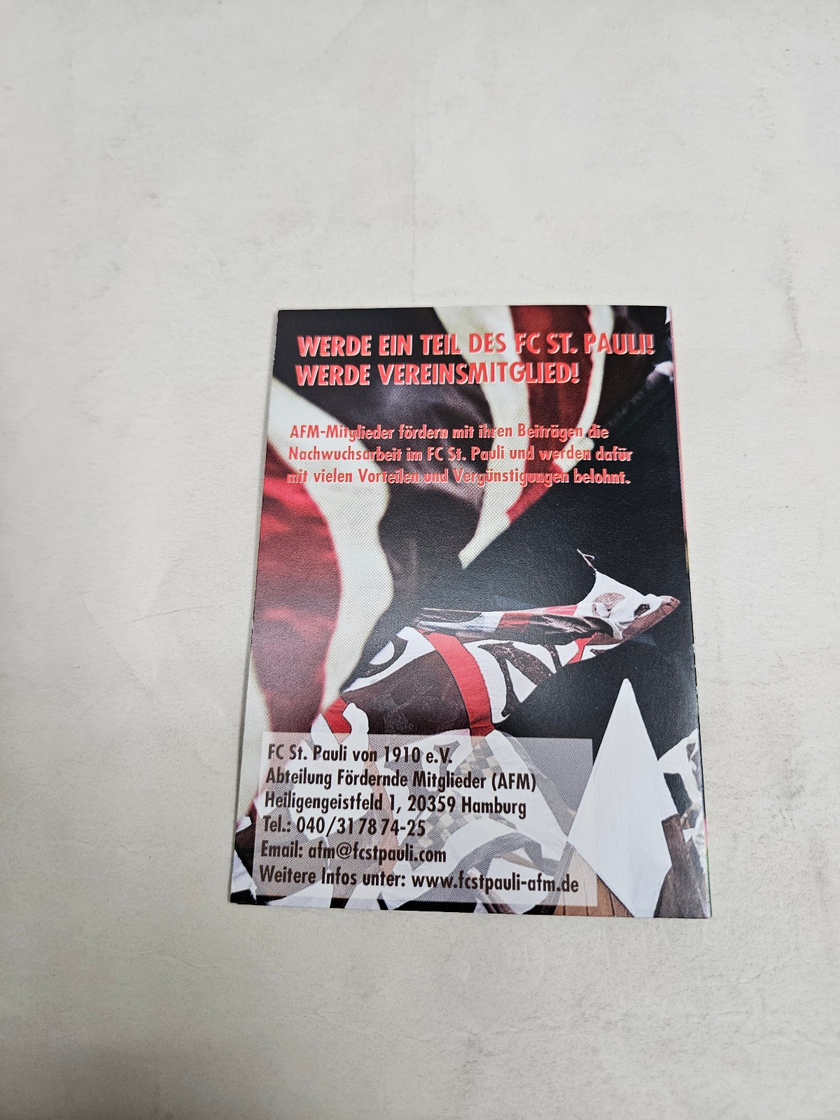 ES25 F.C. St. Pauli 2018/19 German Soccer Pocket Schedule