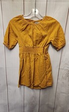 Old Navy Girl's Size 4 Yellow Dress
