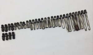 30) 1/4-28 Threaded Spiral Flute Reamers ~ Aircraft Tools