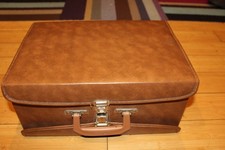 Vintage 60 Slot Double Sided Cassette Tape Case Holder Storage Briefcase