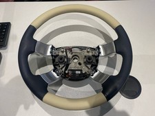 Range Rover L322 Autobiography Steering Wheel Cream Blue Heated Leather