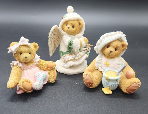Cherished Teddies Figurine - Lot of 3 Stormi-Amy-Kara