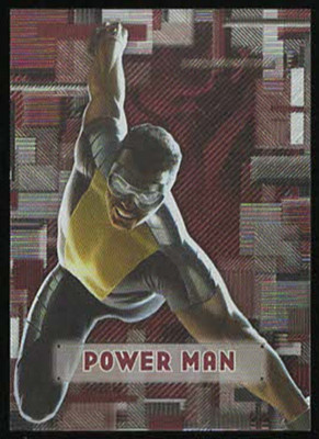 2012 Marvel Beginnings Series 3 PRIME MICROMOTION Etched Foil #M3-36...POWER MAN