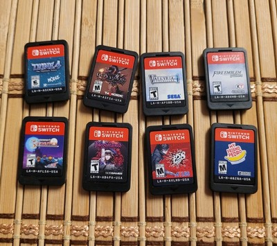 Nintendo Switch 8 Game Lot Persona Fire Emblem Valkyria Bloodstained Darksiders