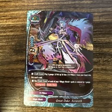 Future Card Buddyfight Great Duke, Astaroth BT02/0012EN RR NM