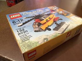 LEGO Creator 31029 New 132 pcs Cargo Heli 3 in 1 Helicopter Airplane Boat Sealed