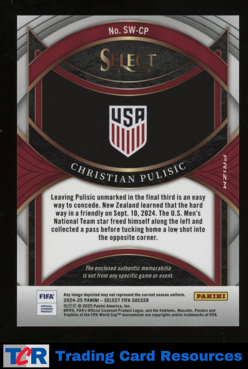2024-25 Panini Select FIFA #SW-CP Christian Pulisic Select