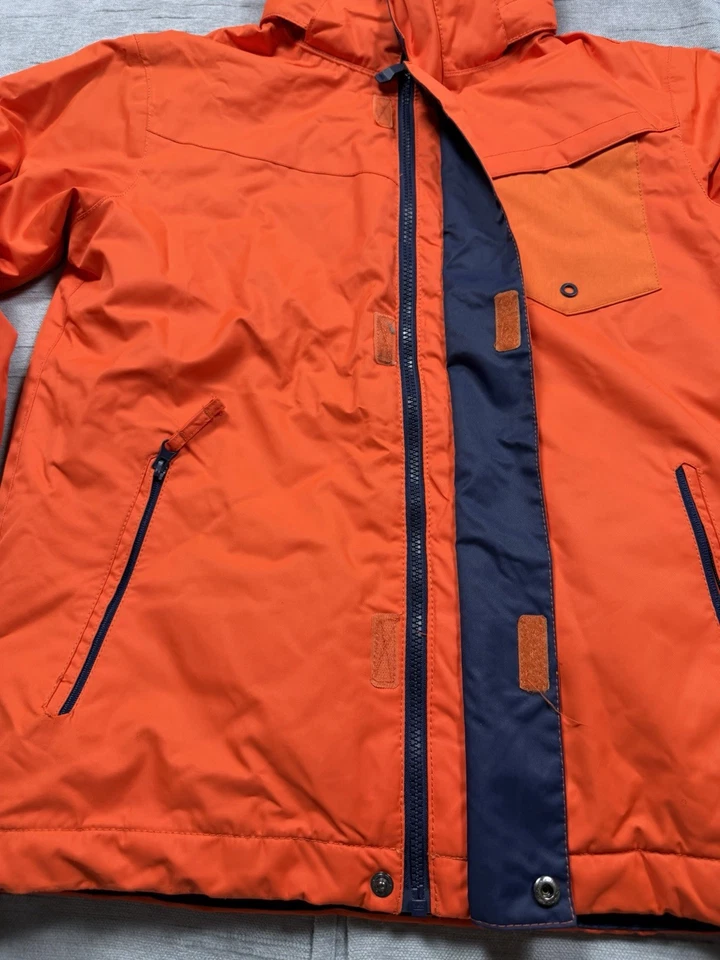 Jaqueta de esqui QUICKSILVER Dry Flight Tech 10K snowboard masculina tamanho 14 L | voo seco - Imagem 3 de 4