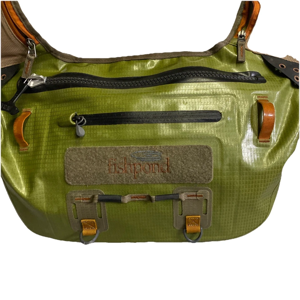 Paquete Guía Pesca con Mosca Estanque de Peces El Niño Verde Impermeable Foto 2 de 4