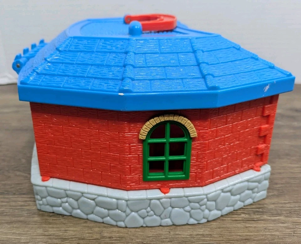 Thomas & Friends Take Along Play Roundhouse Estación de Tren Estuche de Transporte 2002 Juguete Foto 2 de 4