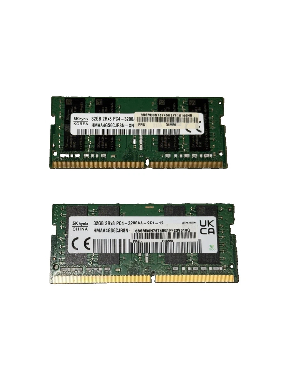 32GB SO-DIMM Computer DDR4 SDRAM for sale - eBay